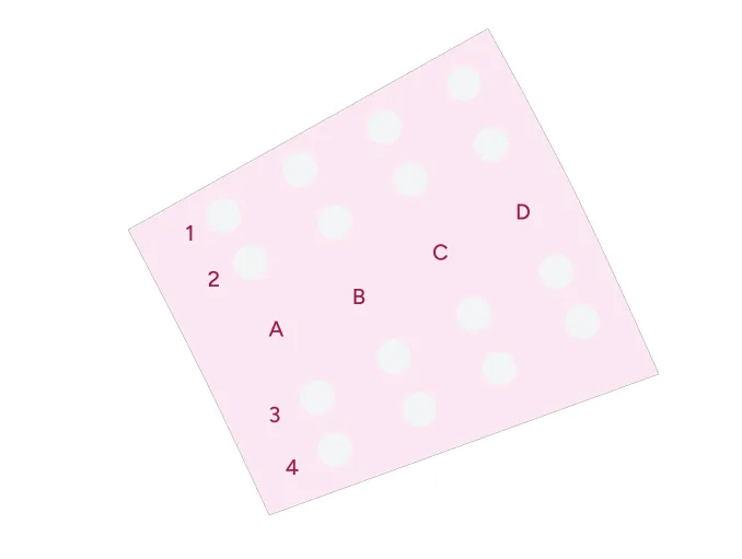 Seat layout within UBS Box 9